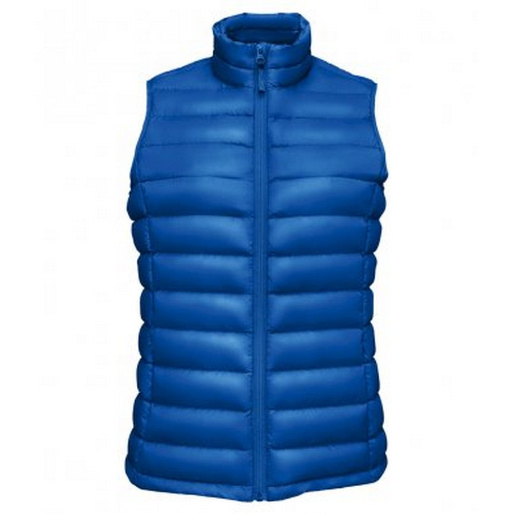 Royal Blue - Front - SOLS Womens-Ladies Wilson Lightweight Padded Bodywarmer