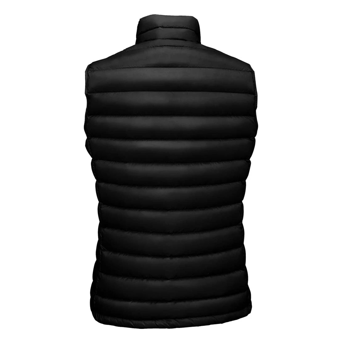 Black - Back - SOLS Womens-Ladies Wilson Lightweight Padded Bodywarmer