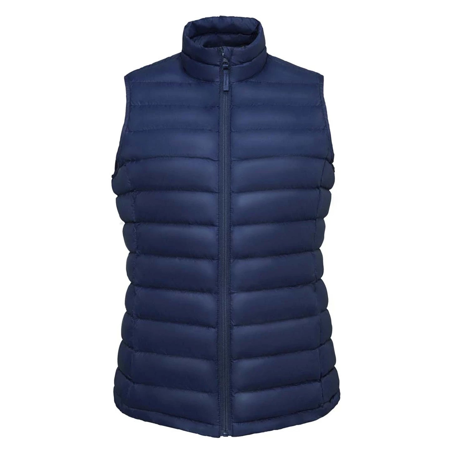 French Navy - Front - SOLS Womens-Ladies Wilson Lightweight Padded Bodywarmer