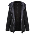 Black-Black - Lifestyle - Regatta Womens-Ladies Benson III 3-in-1 Breathable Jacket