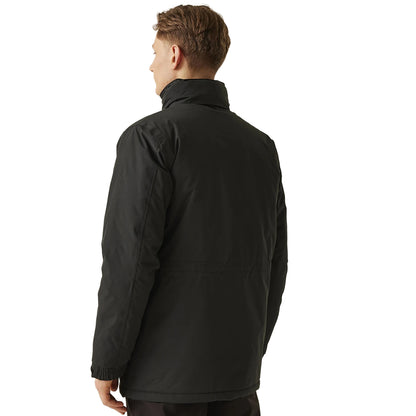 Black-Black - Lifestyle - Regatta Mens Darby III Waterproof Insulated Jacket