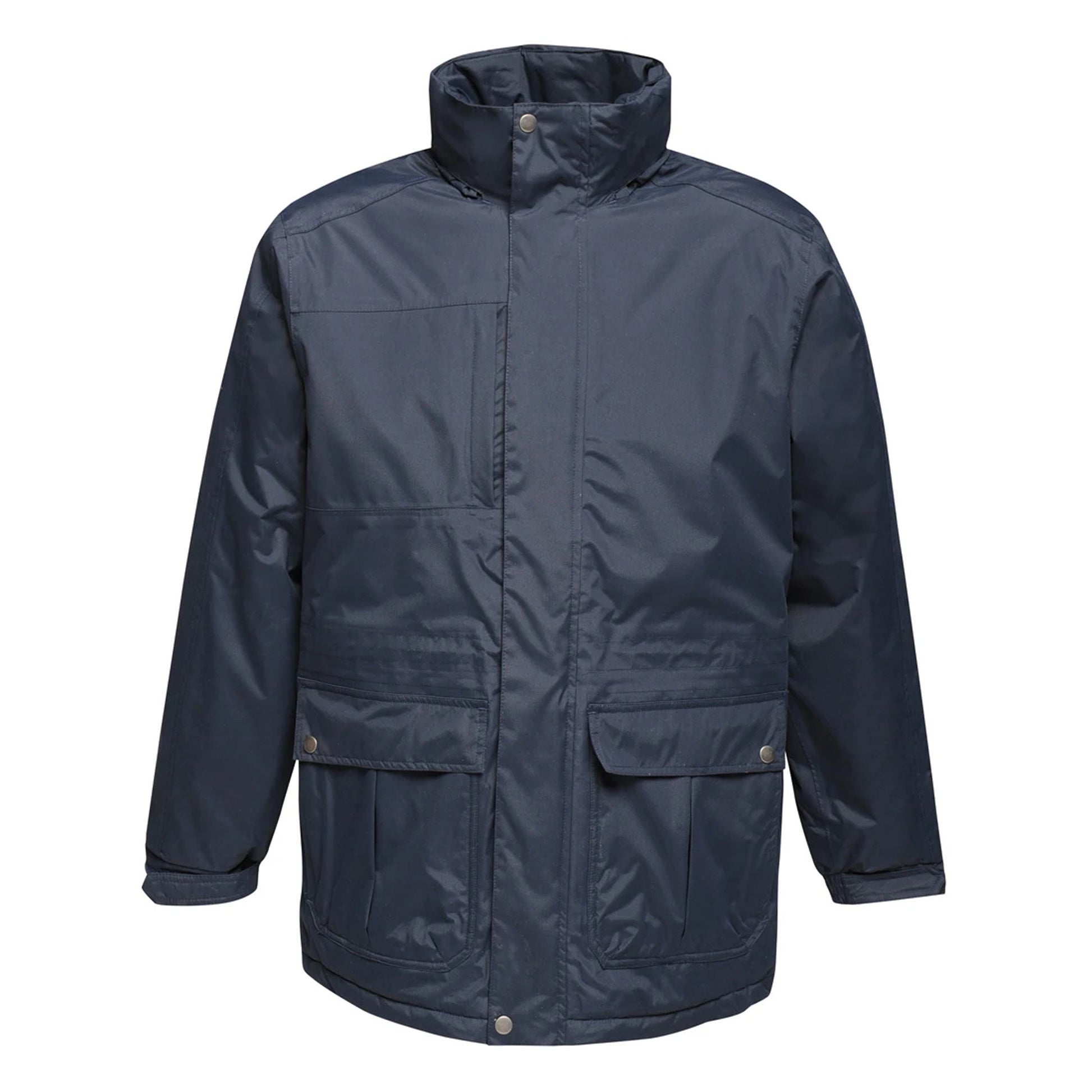 Navy-Navy - Front - Regatta Mens Darby III Waterproof Insulated Jacket
