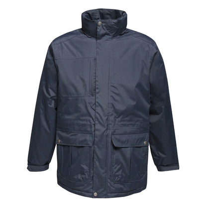 Navy-Navy - Front - Regatta Mens Darby III Waterproof Insulated Jacket