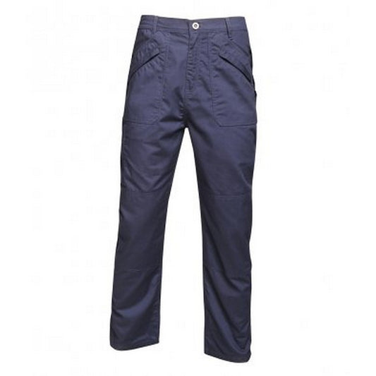 Navy - Front - Regatta Mens Original Action Trousers