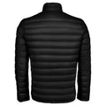 Black - Back - SOLS Mens Wilson Lightweight Padded Jacket