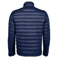 French Navy - Back - SOLS Mens Wilson Lightweight Padded Jacket