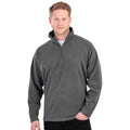 Charcoal - Back - Result Core Unisex Micro Fleece