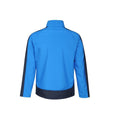 New Royal-Navy - Back - Regatta  Mens Contrast Three Layer Printable Soft Shell Jacket