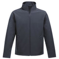 Navy-Navy - Front - Regatta Standout Mens Ablaze Printable Soft Shell Jacket