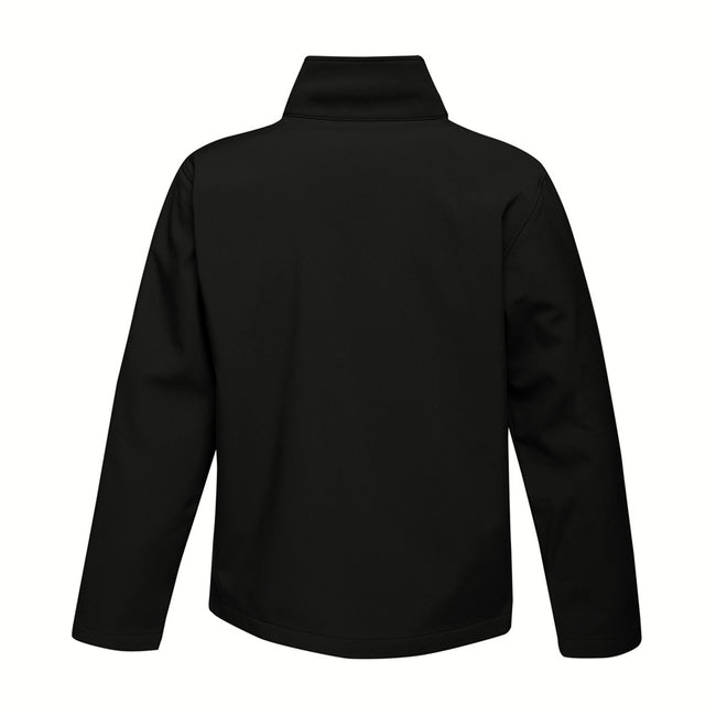 Black-Black - Back - Regatta Standout Mens Ablaze Printable Soft Shell Jacket