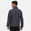 Seal Grey-Black - Side - Regatta Standout Mens Ablaze Printable Soft Shell Jacket