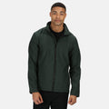 Dark Spruce-Black - Side - Regatta Standout Mens Ablaze Printable Soft Shell Jacket