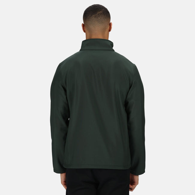 Dark Spruce-Black - Lifestyle - Regatta Standout Mens Ablaze Printable Soft Shell Jacket