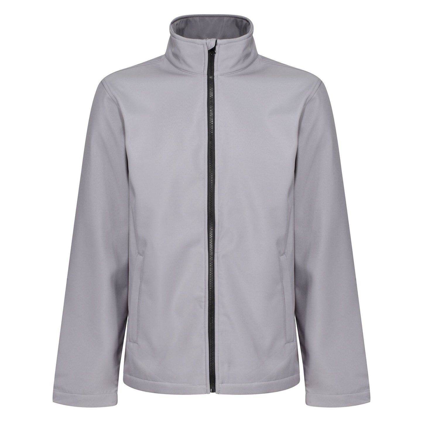 Rock Grey-Black - Front - Regatta Standout Mens Ablaze Printable Soft Shell Jacket