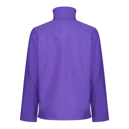Purple-Black - Lifestyle - Regatta Standout Mens Ablaze Printable Soft Shell Jacket