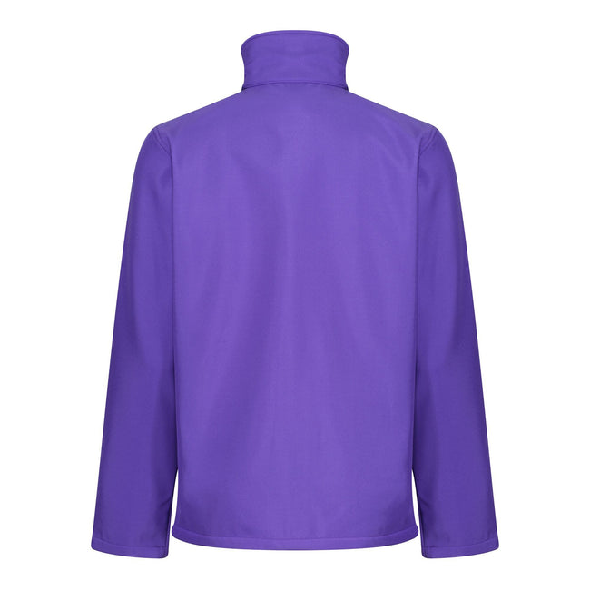 Purple-Black - Lifestyle - Regatta Standout Mens Ablaze Printable Soft Shell Jacket