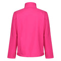 Hot Pink-Black - Lifestyle - Regatta Standout Mens Ablaze Printable Soft Shell Jacket
