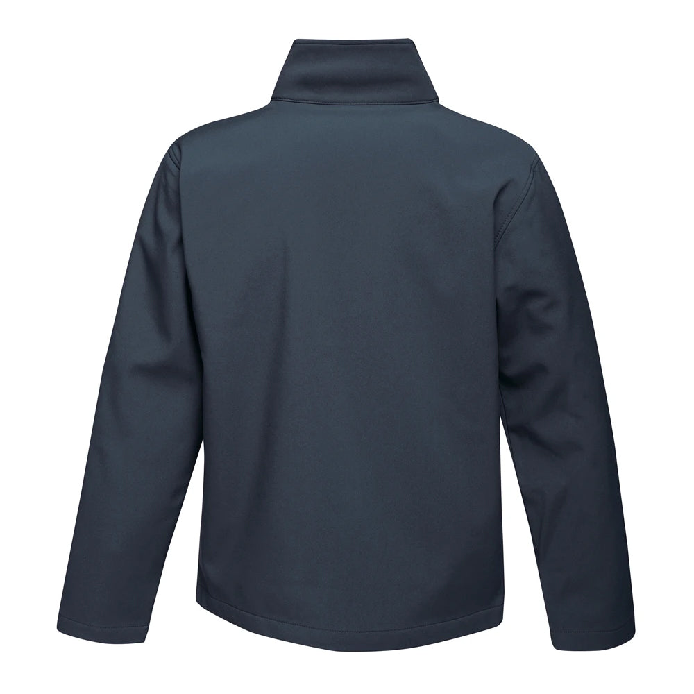Navy - Back - Regatta Standout Mens Ablaze Printable Soft Shell Jacket