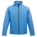 French Blue-Navy - Front - Regatta Standout Mens Ablaze Printable Soft Shell Jacket