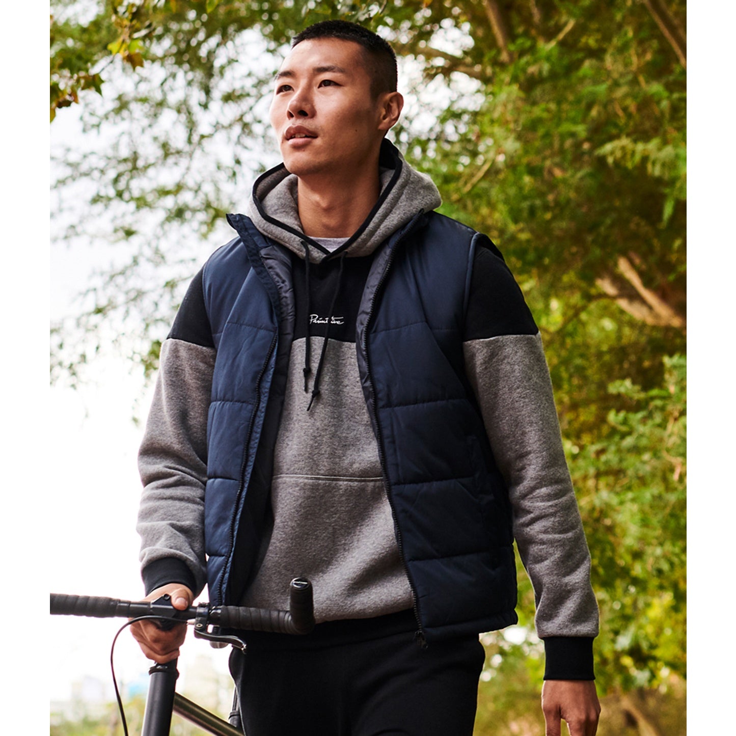 Navy-Black - Back - Regatta Standout Mens Access Insulated Bodywarmer