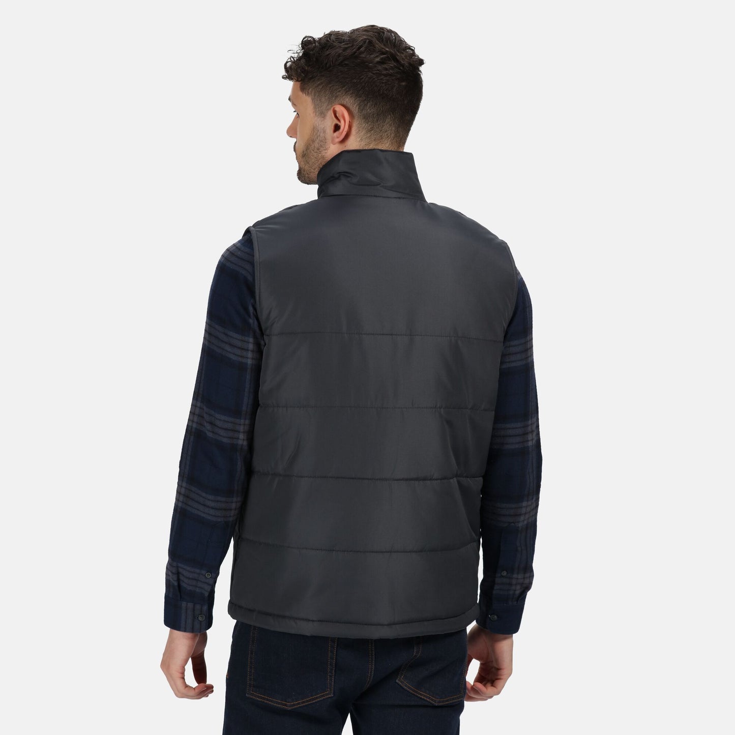 Seal Grey-Black - Side - Regatta Standout Mens Access Insulated Bodywarmer