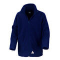 Royal Blue - Front - Result Kids Micron Fleece Jacket