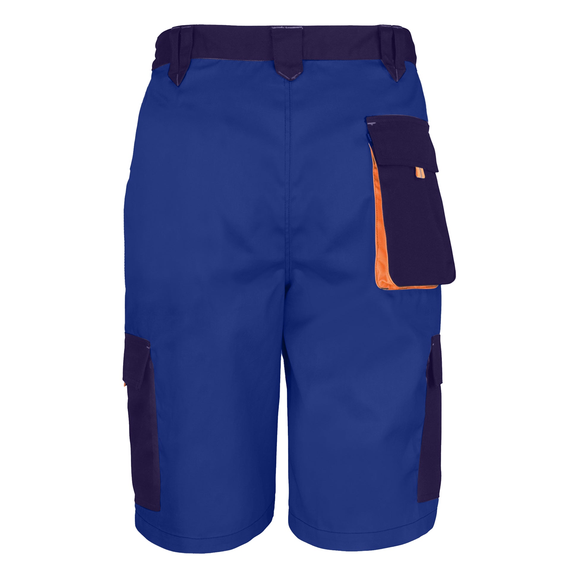 Royal Blue-Navy - Back - Result Work-Guard Mens Lite Shorts