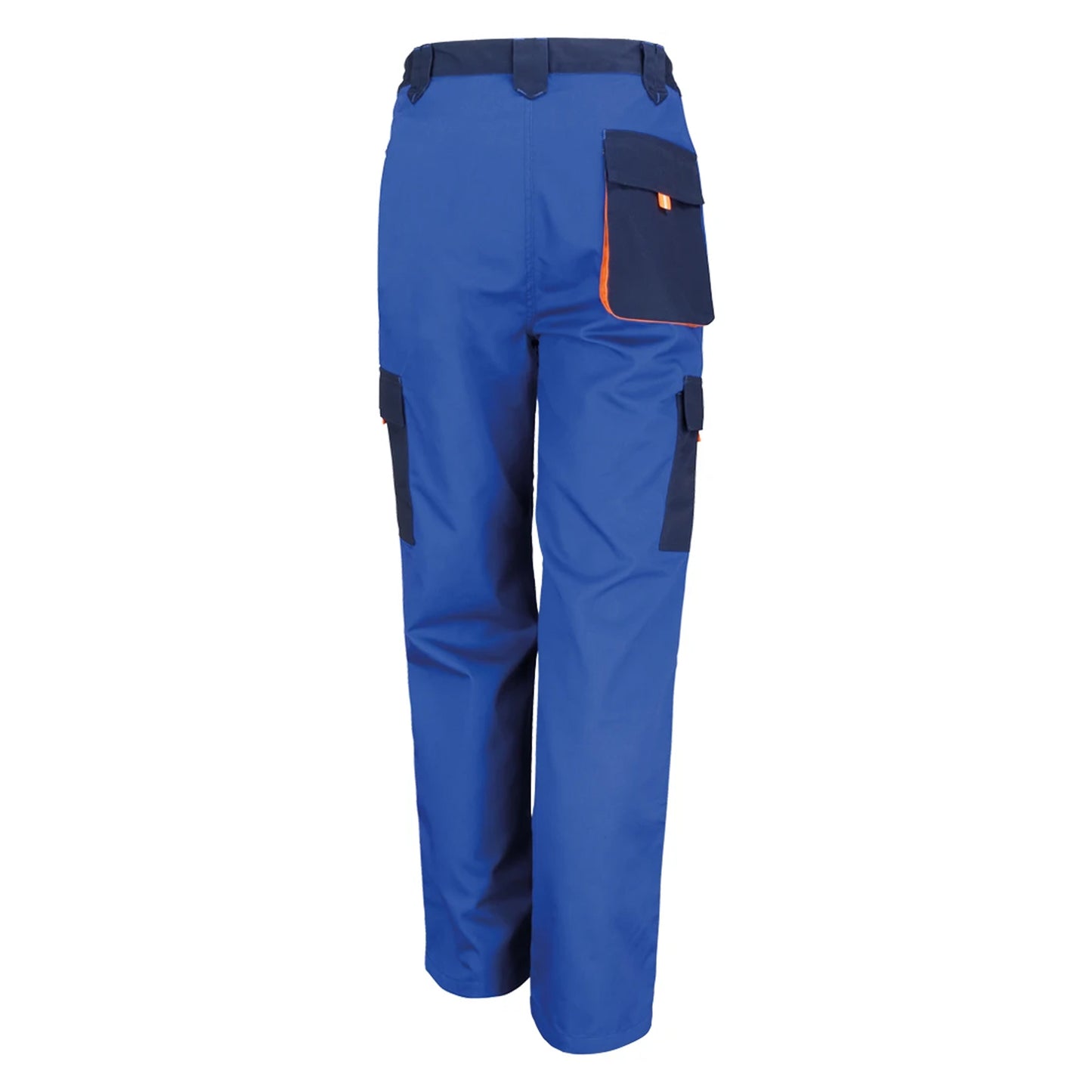 Royal Blue-Navy - Back - Result Work-Guard Mens Lite Trousers
