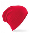 Classic Red - Front - Beechfield Mens Hemsedal Slouch Beanie