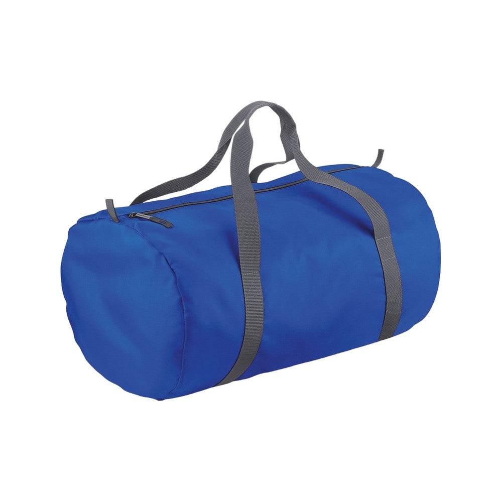 Bright Royal Blue - Front - BagBase Packaway Barrel Bag