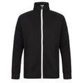 Black-White - Front - Finden And Hales Kids Knitted Tracksuit Top