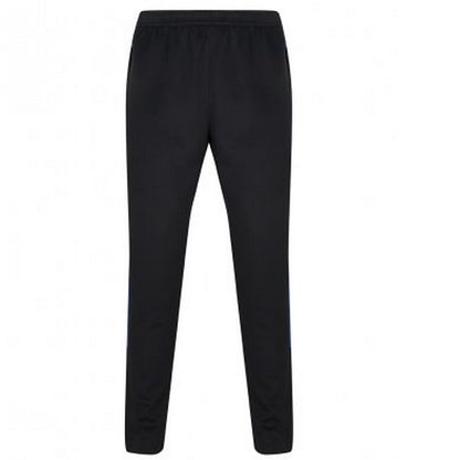 Navy-Royal - Front - Finden and Hales Mens Knitted Tracksuit Pants