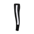 Black-White - Back - Finden And Hales Kids-Boys Knitted Tracksuit Pants