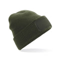 Olive Green - Back - Beechfield Adults Thinsulate Printers Beanie