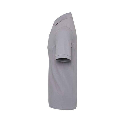 Silver - Side - Premier Mens Coolchecker Plus Piqu Polo Shirt