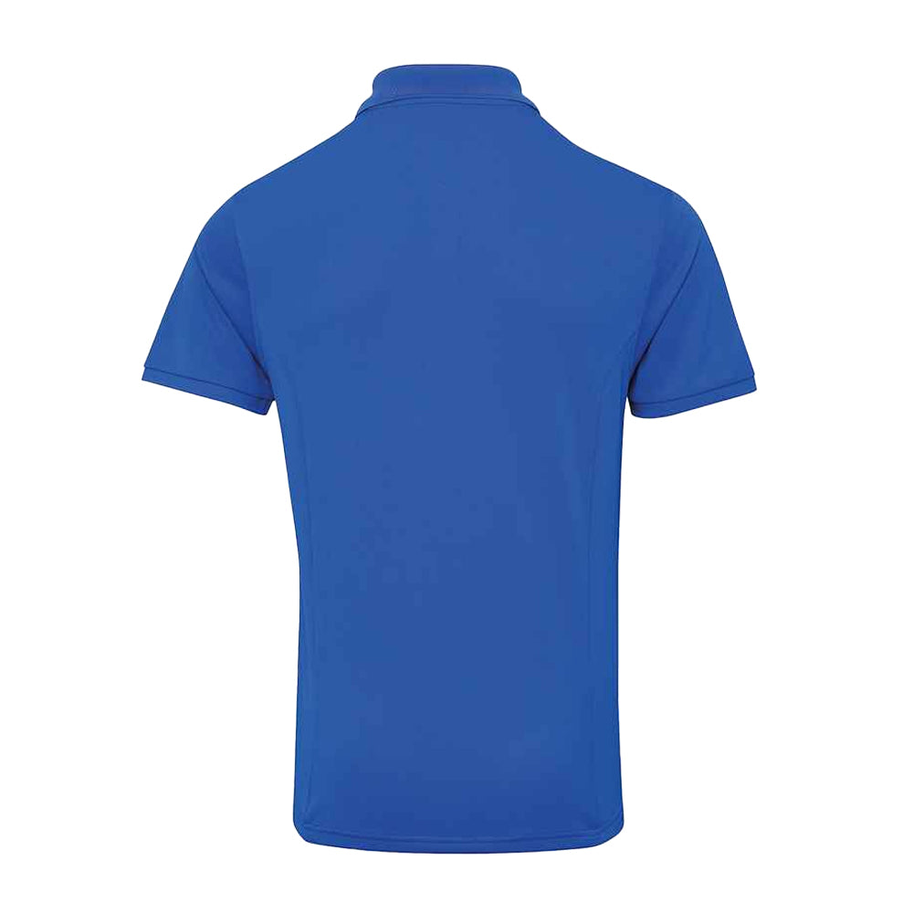 Royal - Back - Premier Mens Coolchecker Plus Piqu Polo Shirt