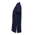 Navy - Side - Premier Womens-Ladies Blossom Short Sleeve Tunic