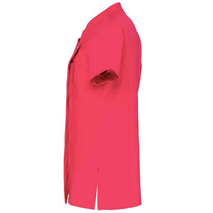 Hot Pink - Side - Premier Womens-Ladies Blossom Short Sleeve Tunic