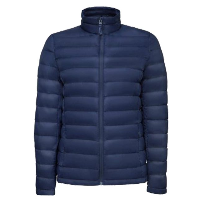 French Navy - Front - SOLS Womens-Ladies Wilson Lightweight Padded Jacket