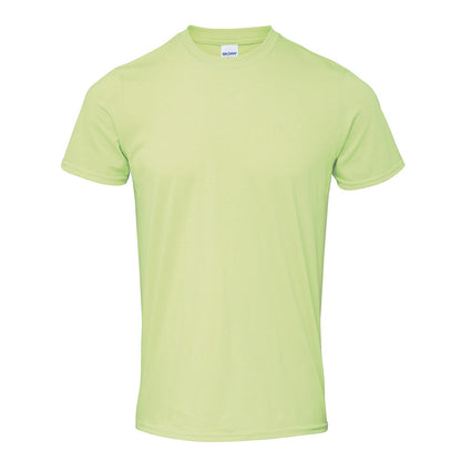 Heliconia - Front - Gildan Mens SoftStyle Ringspun T-Shirt