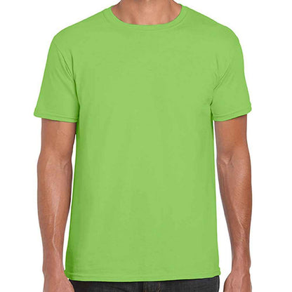 Sand - Front - Gildan Mens SoftStyle Ringspun T-Shirt