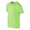 Mint - Back - Gildan Mens SoftStyle Ringspun T-Shirt