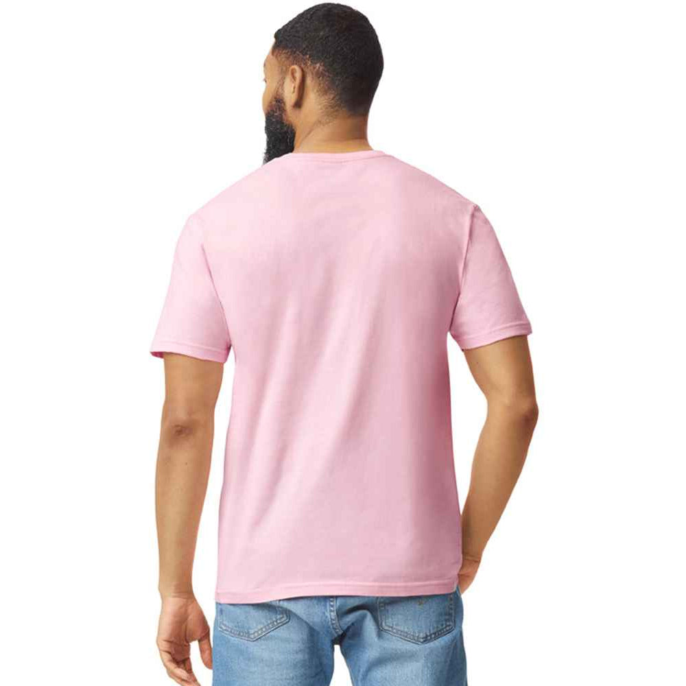 Sky Blue - Front - Gildan Mens SoftStyle Ringspun T-Shirt