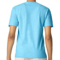 Sky Blue - Back - Gildan Mens SoftStyle Ringspun T-Shirt