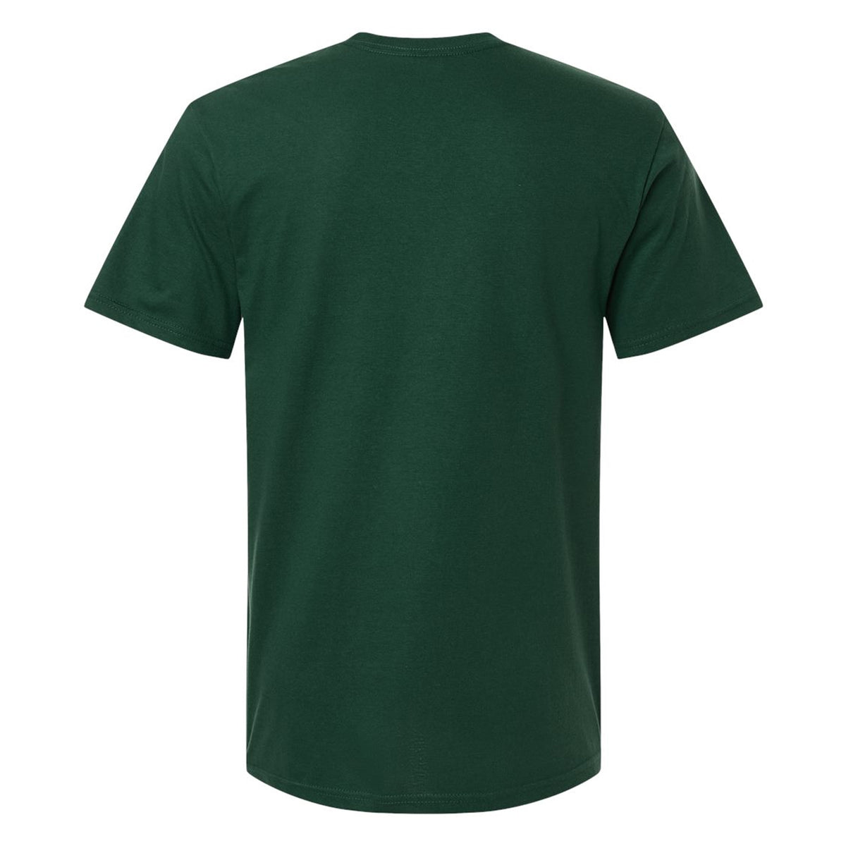 Forest Green - Back - Gildan Mens SoftStyle Ringspun T-Shirt