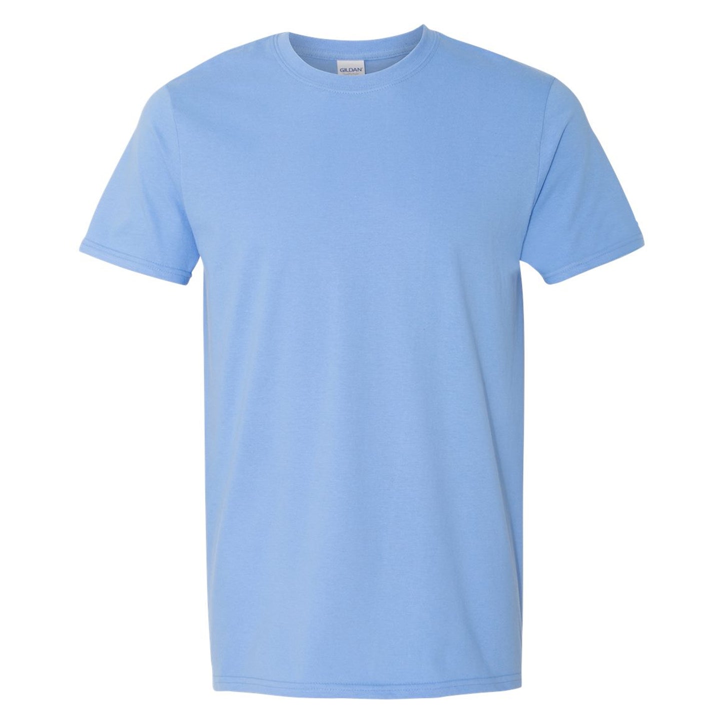 Fan Dark Purple - Front - Gildan Mens SoftStyle Ringspun T-Shirt