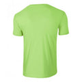 Mint - Side - Gildan Mens SoftStyle Ringspun T-Shirt