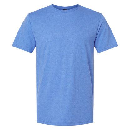 Heather Royal - Front - Gildan Mens SoftStyle Ringspun T-Shirt