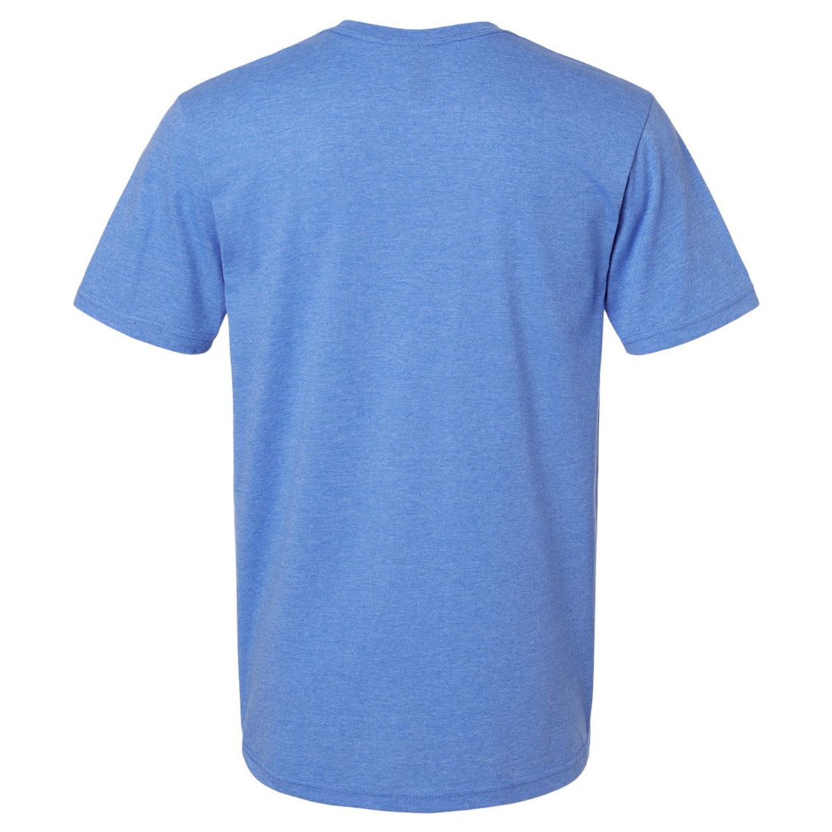 Heather Royal - Back - Gildan Mens SoftStyle Ringspun T-Shirt