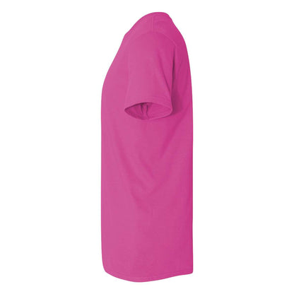 Heliconia - Side - Gildan Mens SoftStyle Ringspun T-Shirt